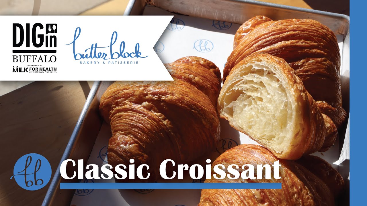 Dig In, Buffalo! Butter Block Classic Croissant
