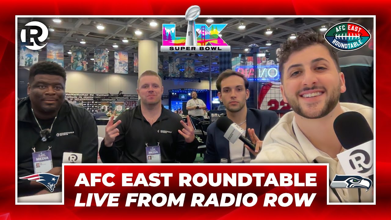 🚨 AFC East Roundtable LIVE From Radio Row