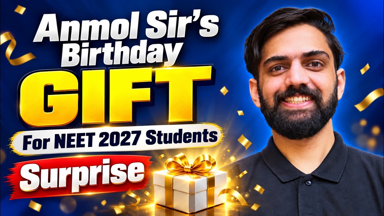 A Big Birthday Surprise for Every NEET 2027 Student 🎁 (Don't Miss This!)