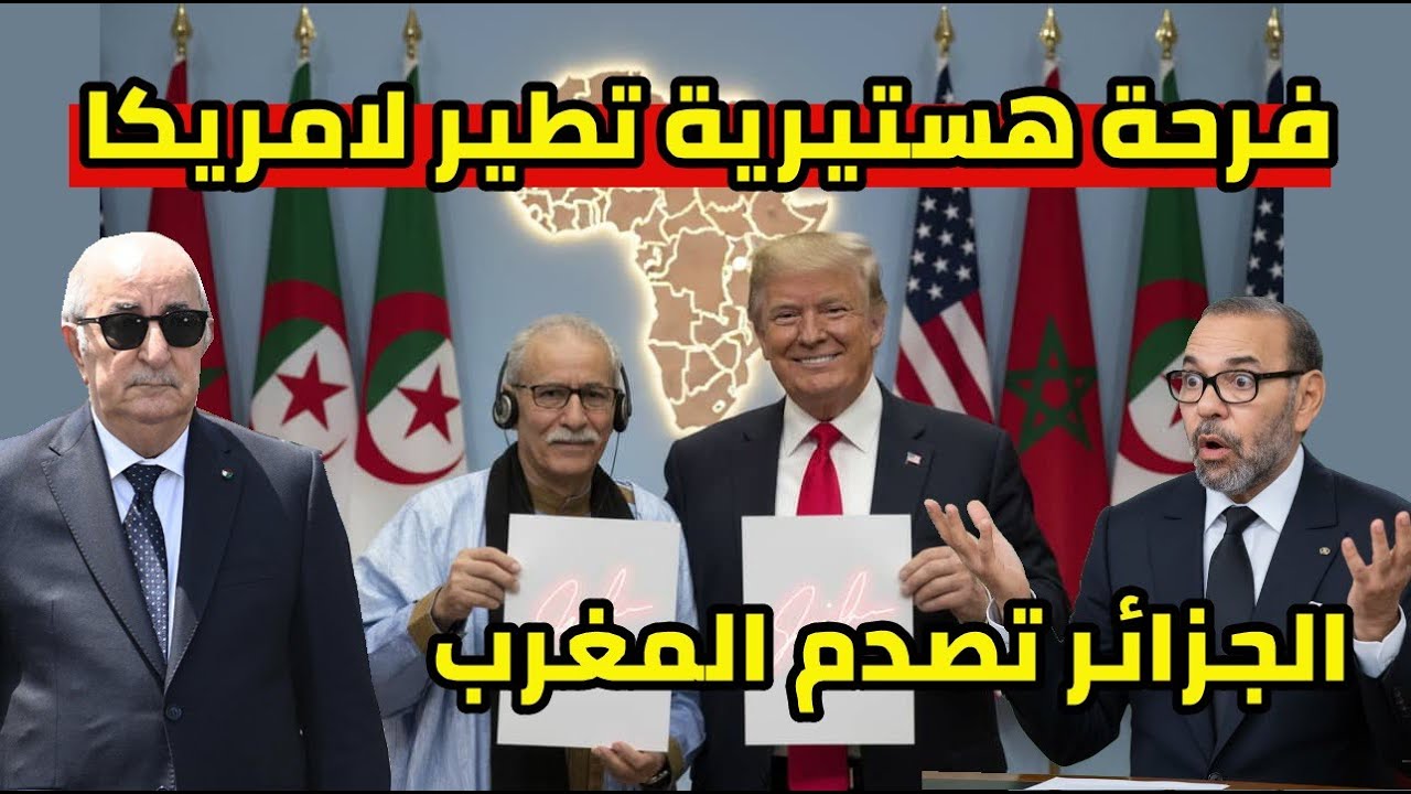 الرئيس تبون يدهش امريكا ويطرد الوفد المغرب و الصحراء الغربية  تطير لامريكا