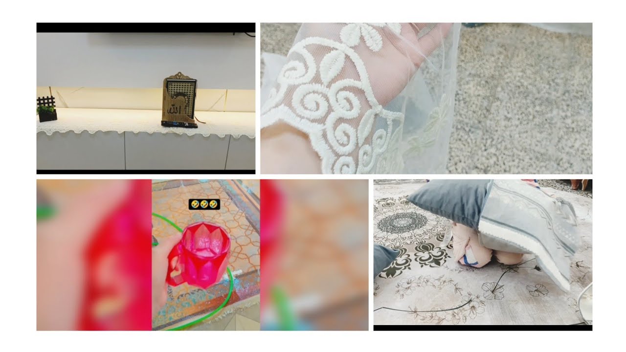 واخيرا كملت صالتي الجميله 📷✌️ روتين نور بكل حب ♥️