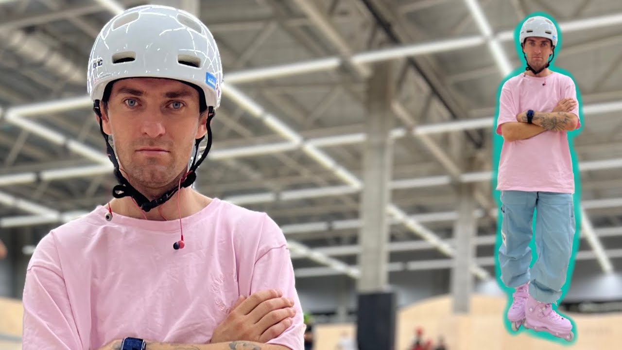 Aggressive inline skating | Vitaly Konstantinov | Агрессивный Инлайн Скейтинг в Урам Парке!