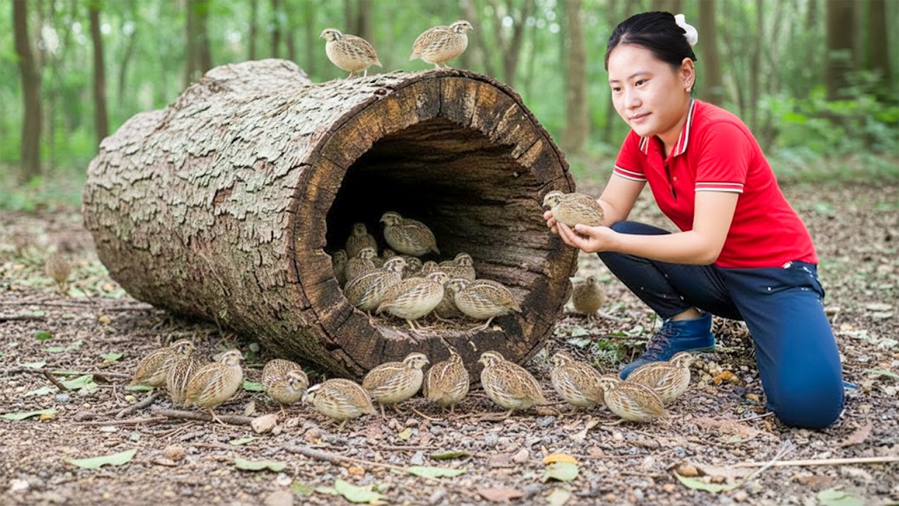 Harvest Many Rare Forest Birds & Goes to Market Sell – Isolated Life in the Forest