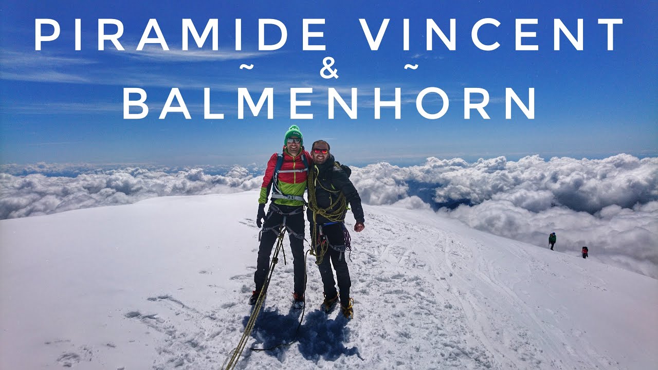 Piramide Vincent - 4215 mt e Balmenhorn (Cristo delle Vette) - 4167 mt - Via normale da Indren (AO)