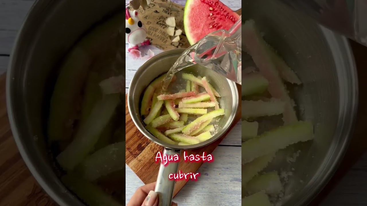 Si tienes sandía… prueba estas gomitas de sandía porque son geniales💖 