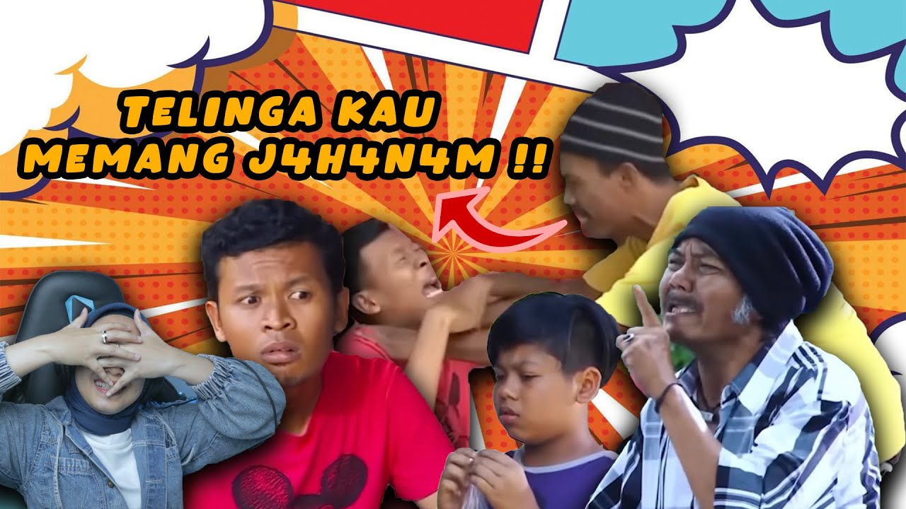 TELINGA KAU MEMANG J4H4N4M SOOD 🤣❗BUDAK MAGIC REACT