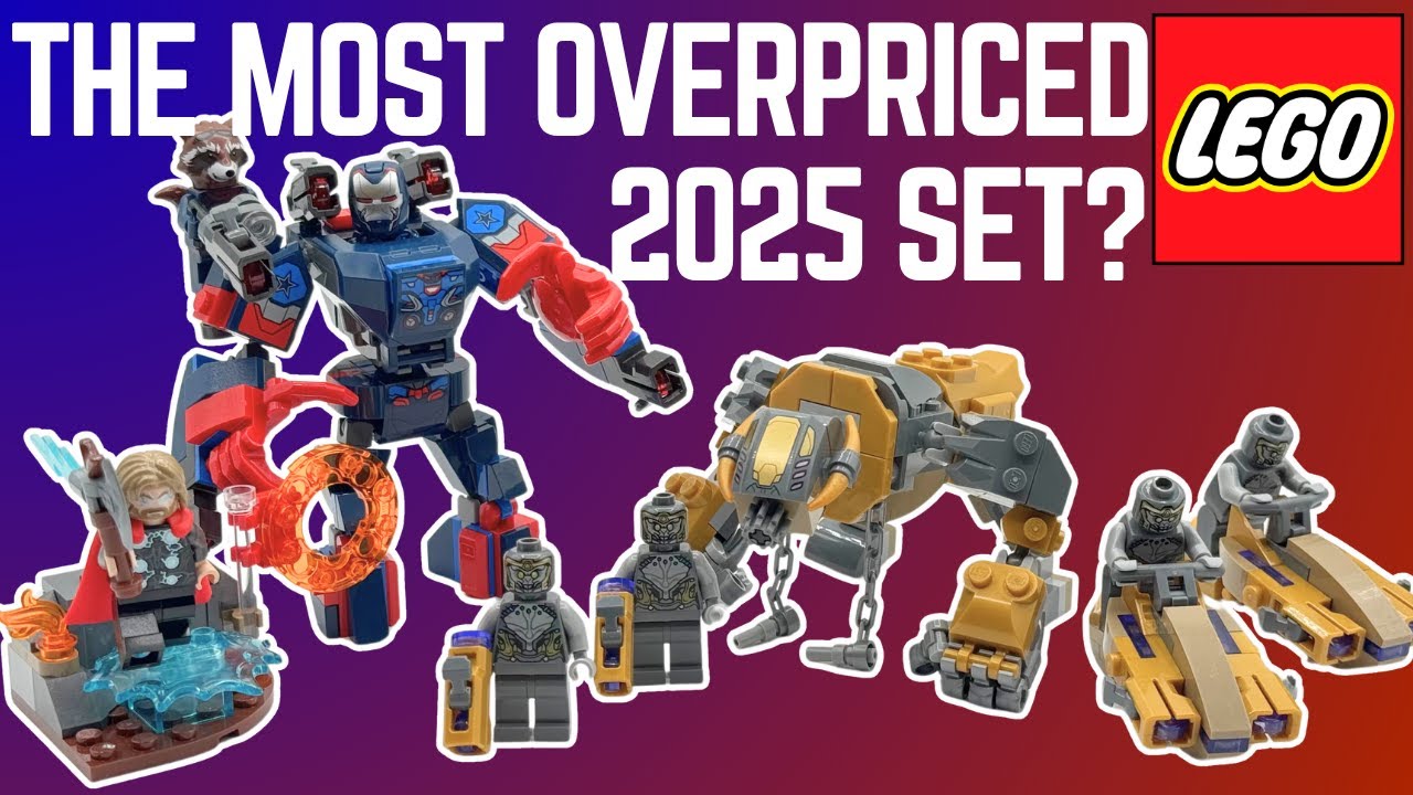 Is this the most OVERPRICED 2025 LEGO set? 76322 AVENGERS ENDGAME: THOR VS CHITAURI Early Review