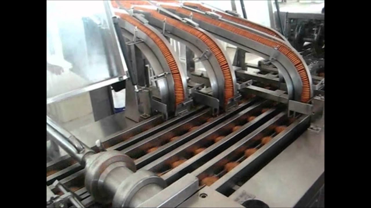 Linha de produção de biscoito