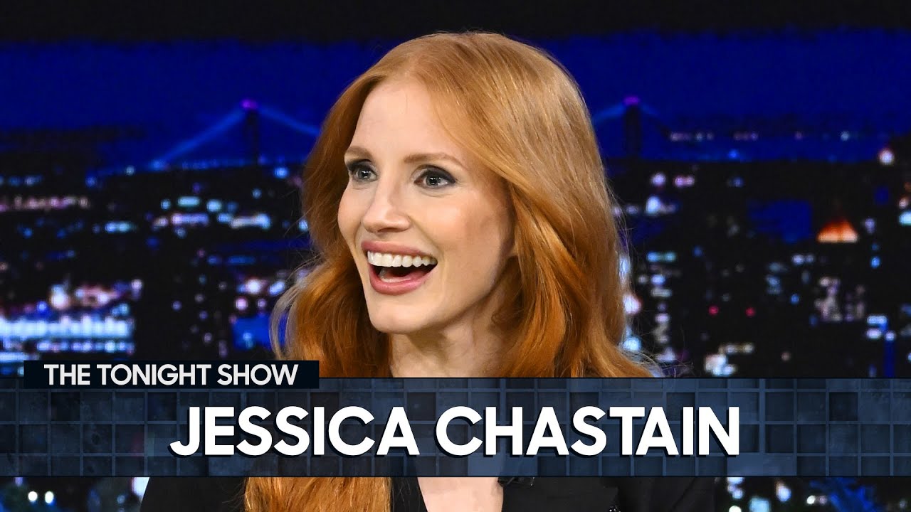 Taylor Swift Made Jessica Chastain a Personalized Breakup Playlist | The Tonight Show