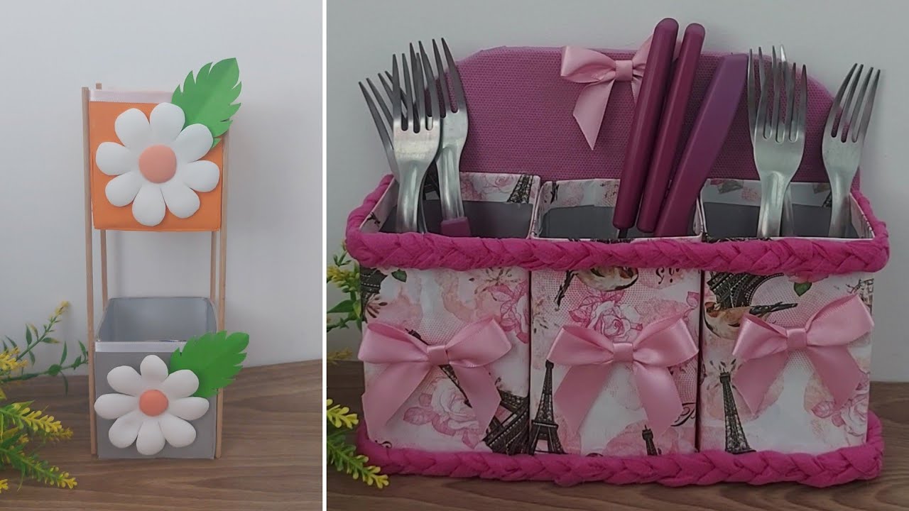 2 Ideias lindas com caixas de leite | Faça você mesmo