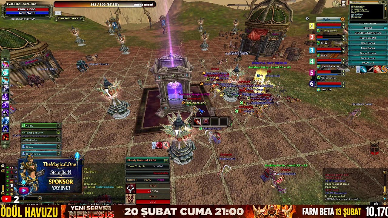 #KO4FUN 🏆  TheMagicaLOne / Mage PK 🔥 Immortal 🔥 #Knight Online PVP #Canlı Yayın