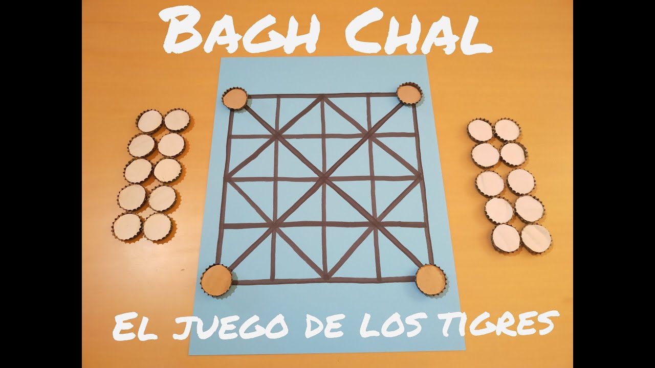 Juegos del mundo  Bagh Chal, el juego de los tigres