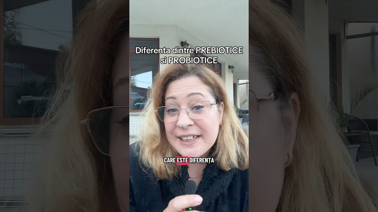 Diferenta dintre prebiotice si probiotice .