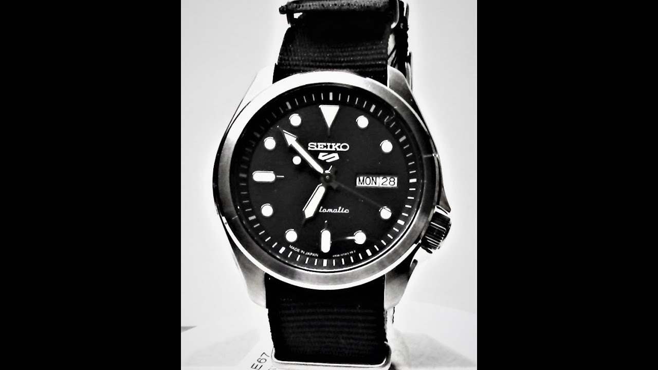 Review 2021 Seiko 5 Sports SRPE67 Men's 24 jewel Auto Watch Japan made  entry level luxury watch