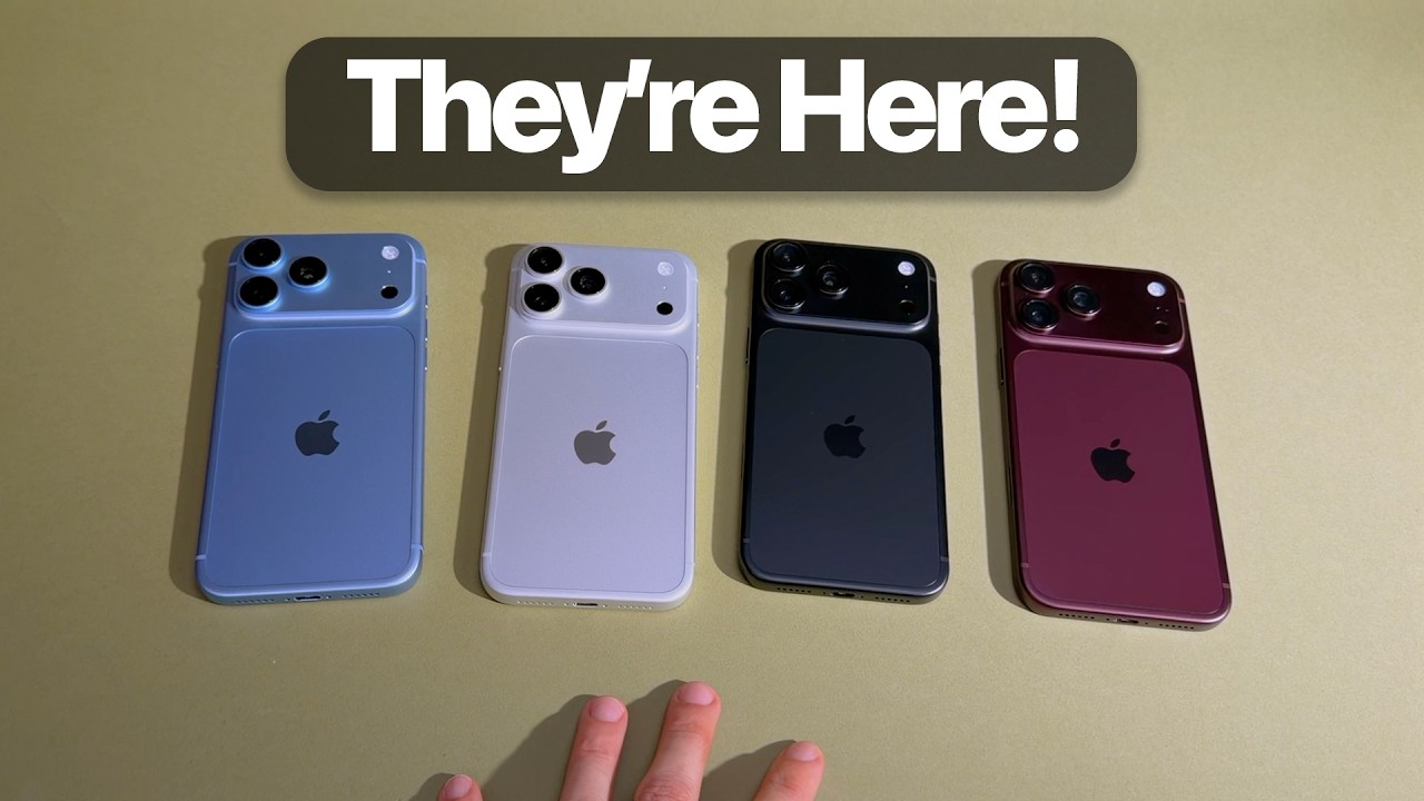 iPhone 18 Pro и Max: Первый обзор всех цветов!