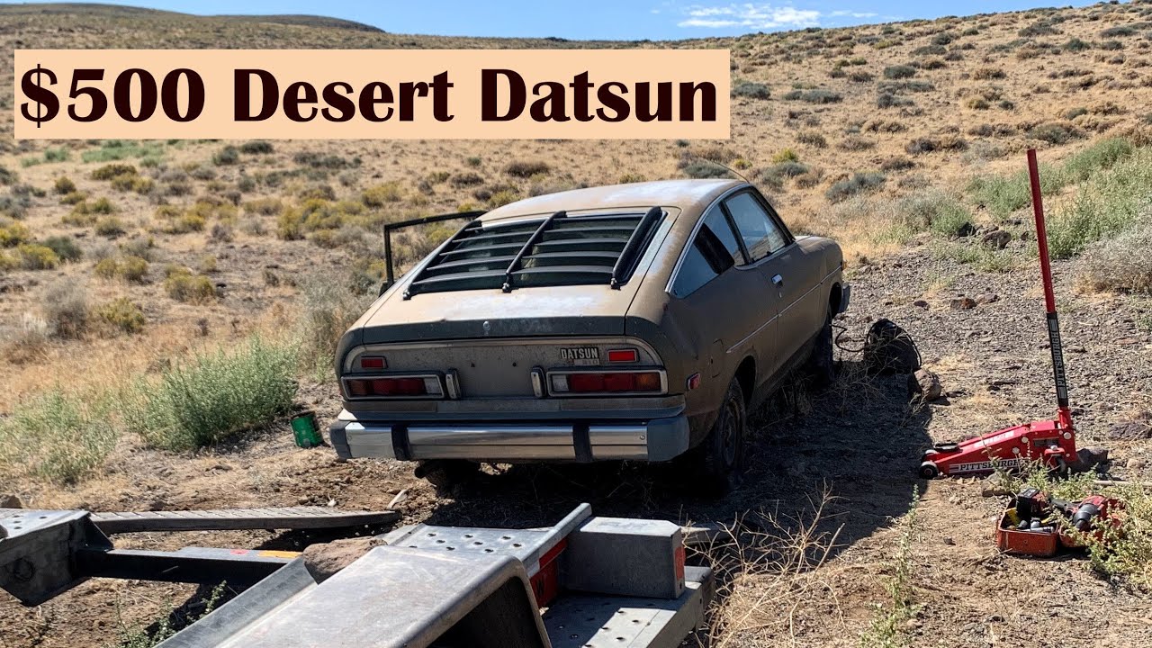 77 Datsun B210 Part 1 | Recovery & What's Inside