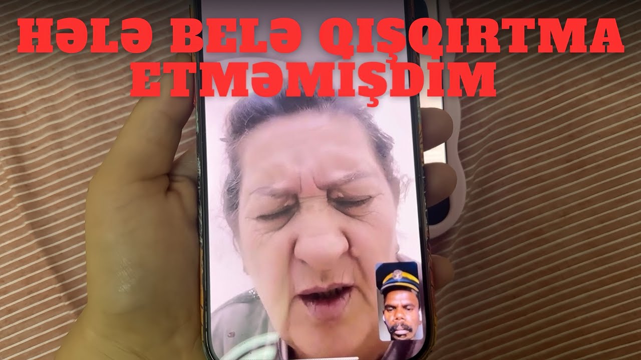 HƏLƏ BELƏ QIŞQIRTMA ETMƏMİŞDİM 😂 GÜLMƏK QARANTİ 🙈