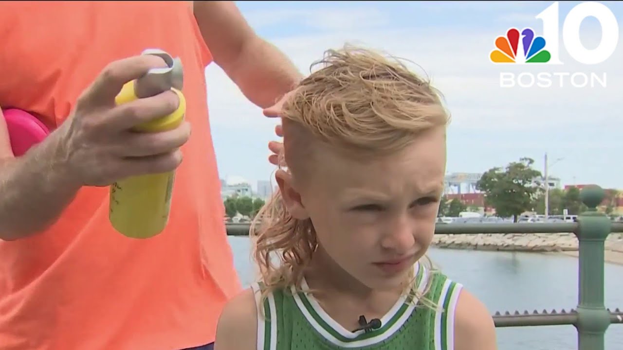 Meet Brodie, Massachusetts' contender for best mullet in the US