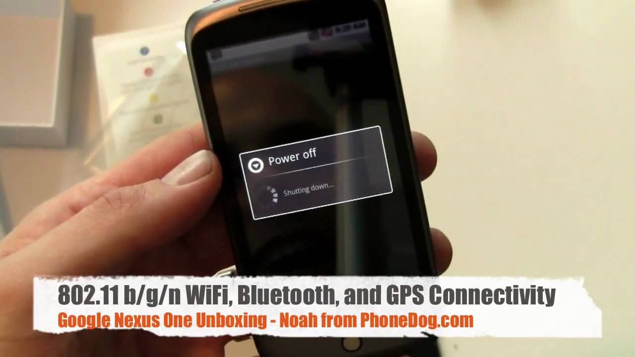 Google Nexus One Android Phone - Unboxing