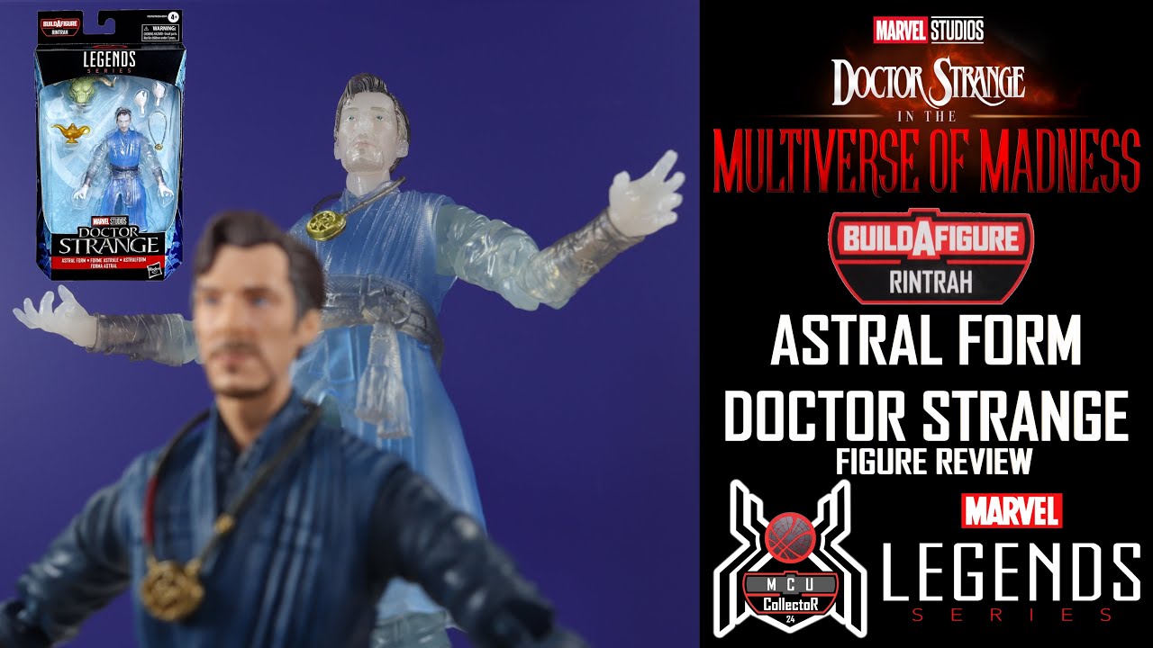 Marvel Legends ASTRAL FORM DOCTOR STRANGE in the Multiverse of Madness Rintrah BAF MCU Figure Review
