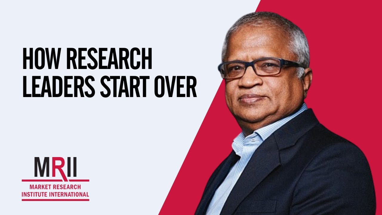 How Research Leaders Start Over with Stan Sthanunathan