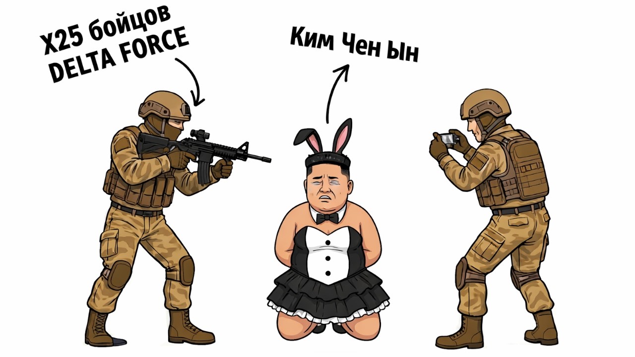 МОГЛИ БЫ 25 БОЙЦОВ DELTA FORCE УСТРАНИТЬ ДИКТАТОРА СЕВЕРНОЙ КОРЕИ? (И ЭТО ВСЯ ТВОЯ ЖИЗНЬ)