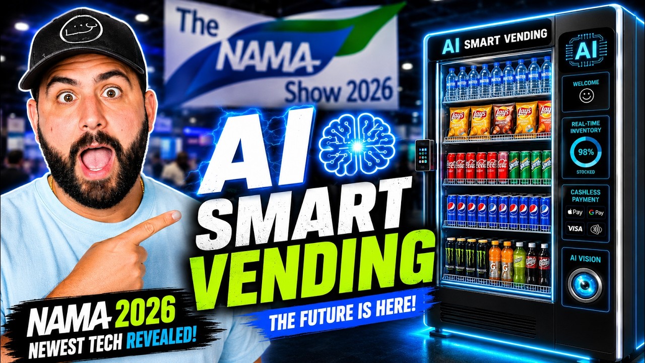 The Largest Vending Business Show -  What's New? (NAMA 2026)