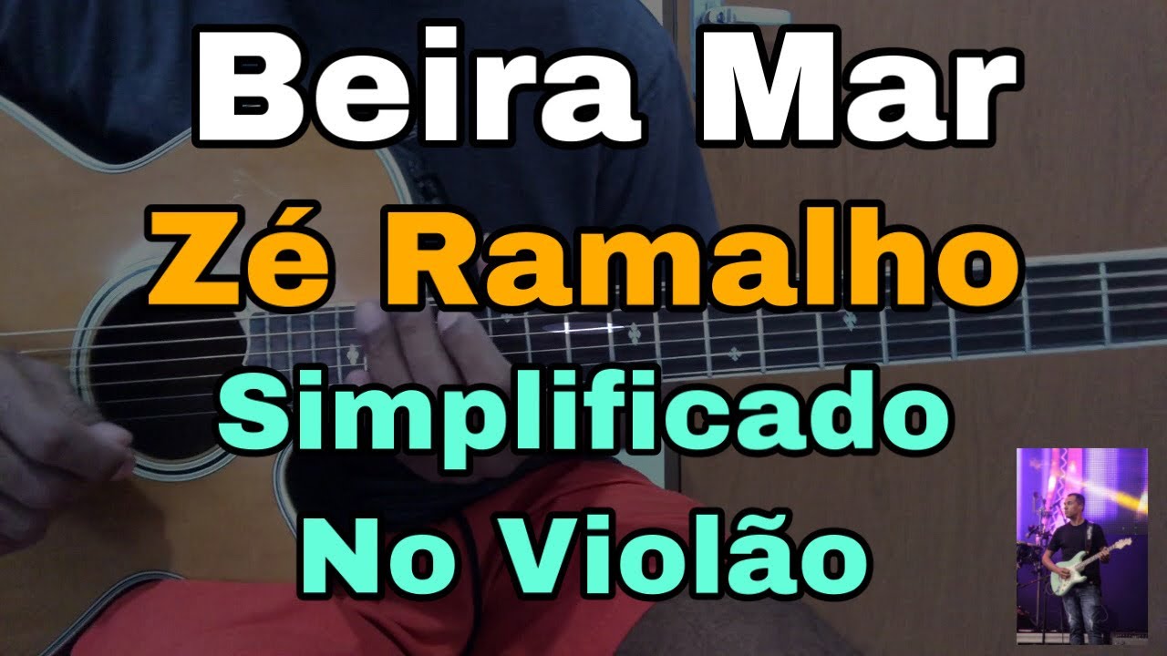 Aula De Violão | Beira Mar | Zé Ramalho | Como Tocar Simplificado | TBS P/ Iniciantes | Solos Fáceis