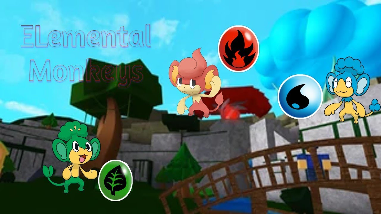 How to catch The Elemental Monkeys in Pokemon Brick Bronze