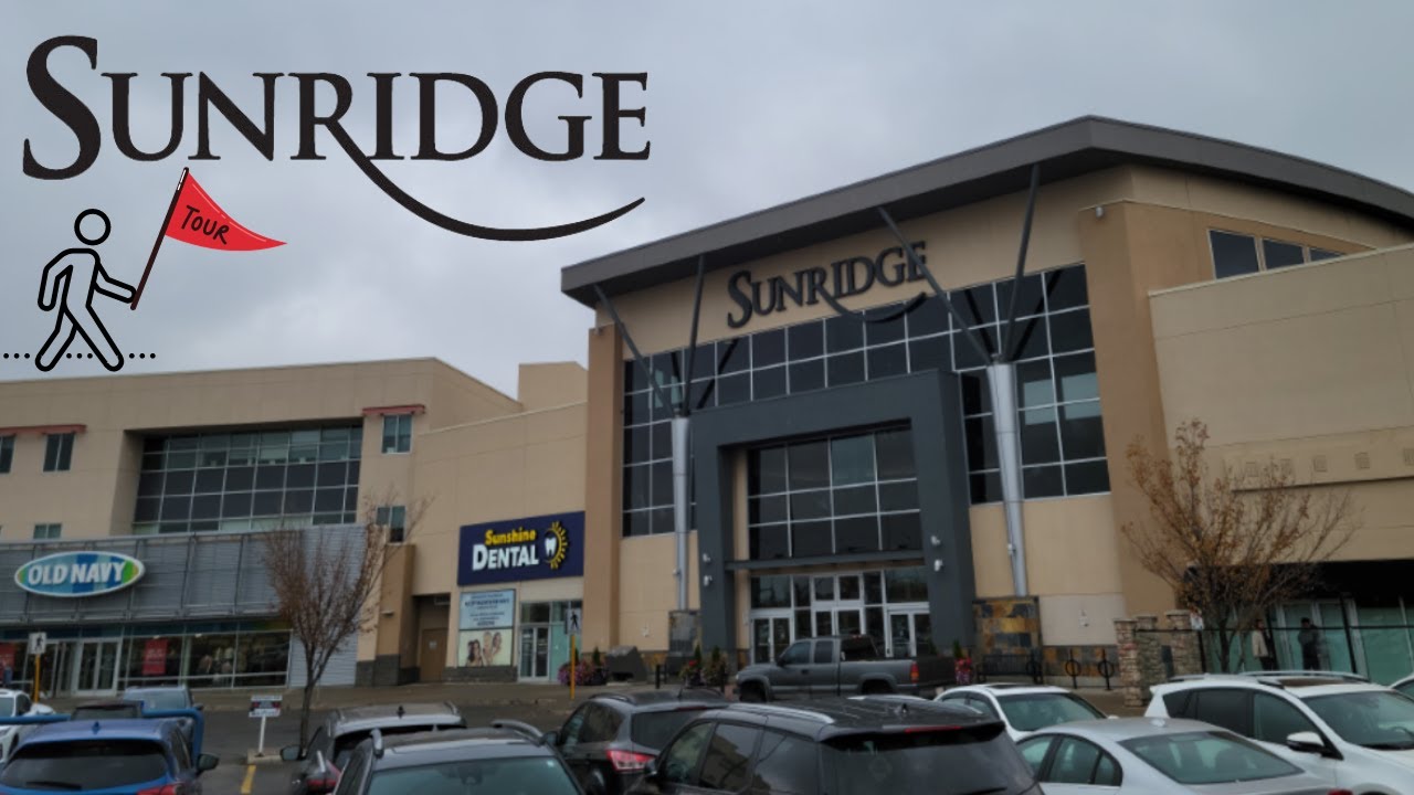 Пешеходная экскурсия по торговому центру Sunridge Mall!