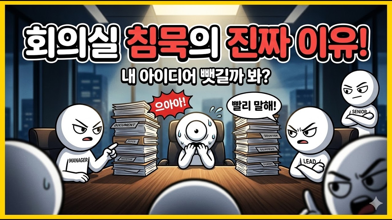 회의실에서 작아지는 3가지 심리 패턴의 사례 연구