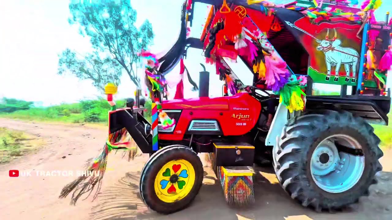 ರಾಣಿ ಹಂಗ ಸಾಕತೆನ✨ಜಾನಿ ನಾ ನಿನ್ನ ❤️Arjun Ultra 555 Tractor Dicoration and Modifications Videos 