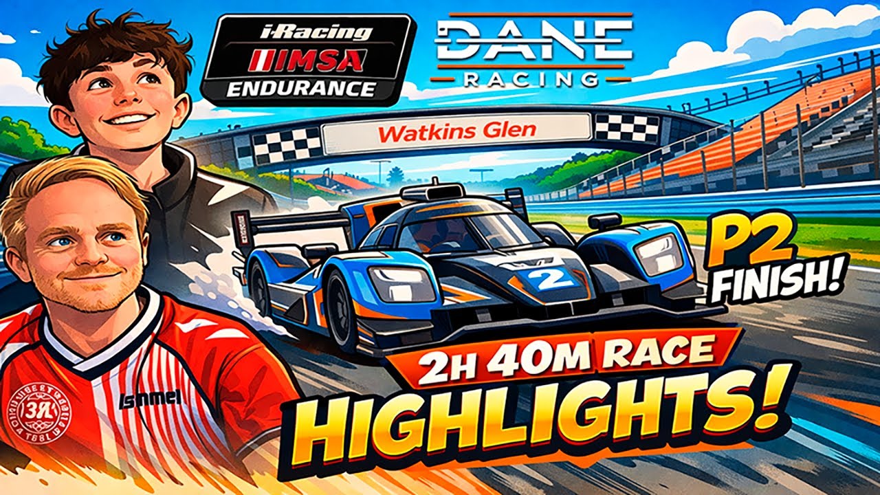 Dane Racing Imsa Endurance highlights from Watkins Glen