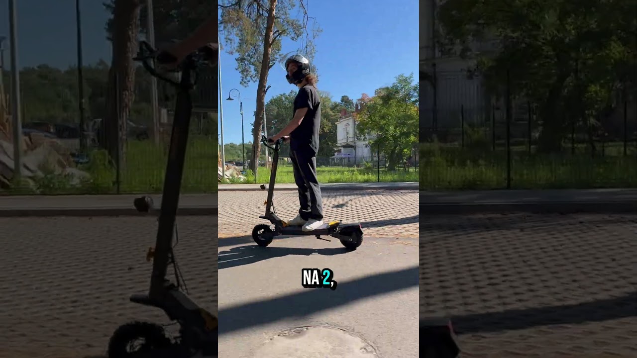Krótki opis hulajnogi elektrycznej AUSOM L1, więcej informacji w komentarzu.
