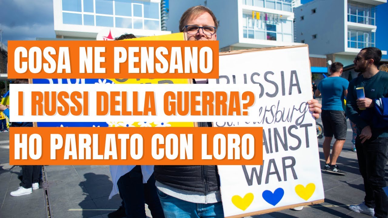 Cosa pensano i russi della guerra in Ucraina? Parliamo con loro, ora!