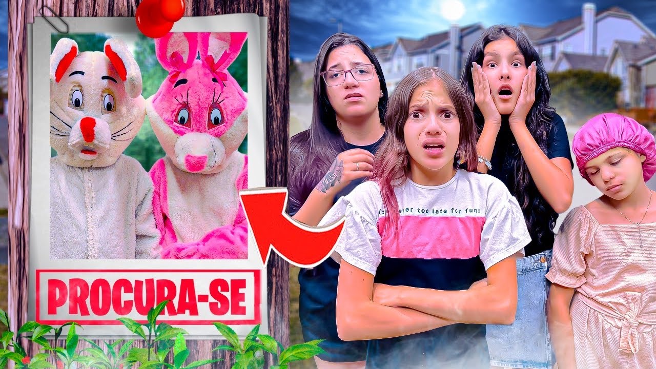 SAÍMOS 3 HORAS DA MANHÃ E O COELHO MALVADÃO APARECEU * será que encontramos?