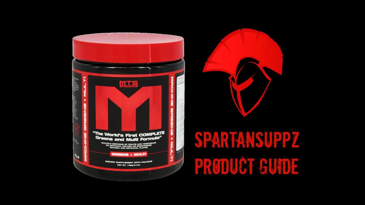 MTS Nutrition Machine Greens Supplement Guide | Spartansuppz.com