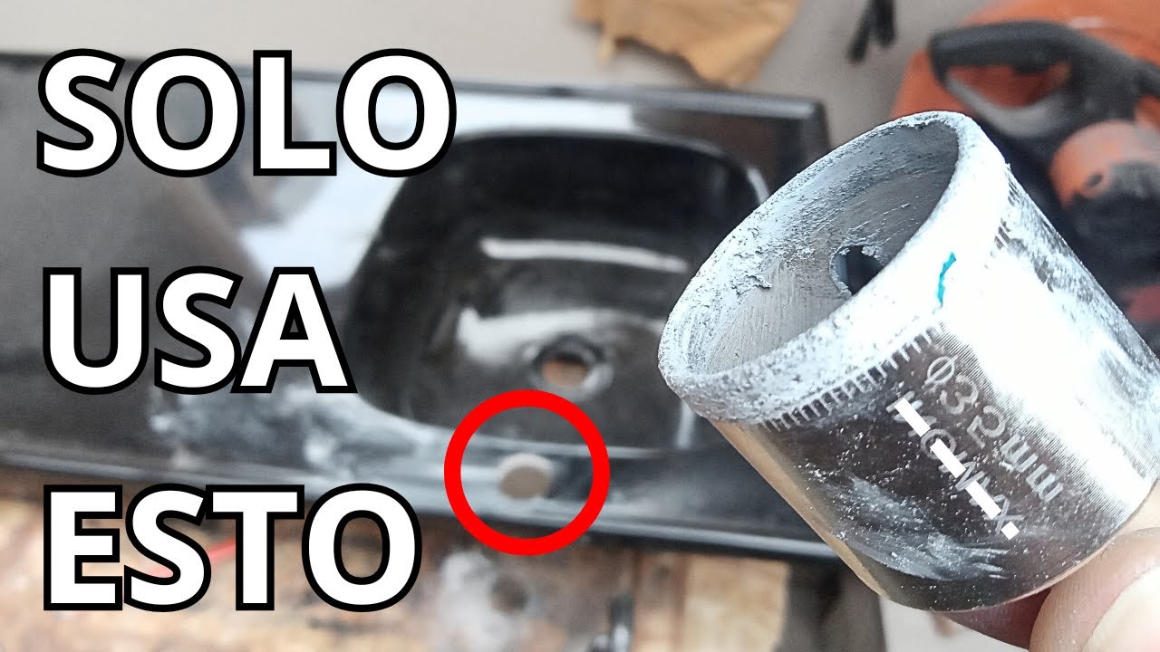 COMO PERFORAR MESADA