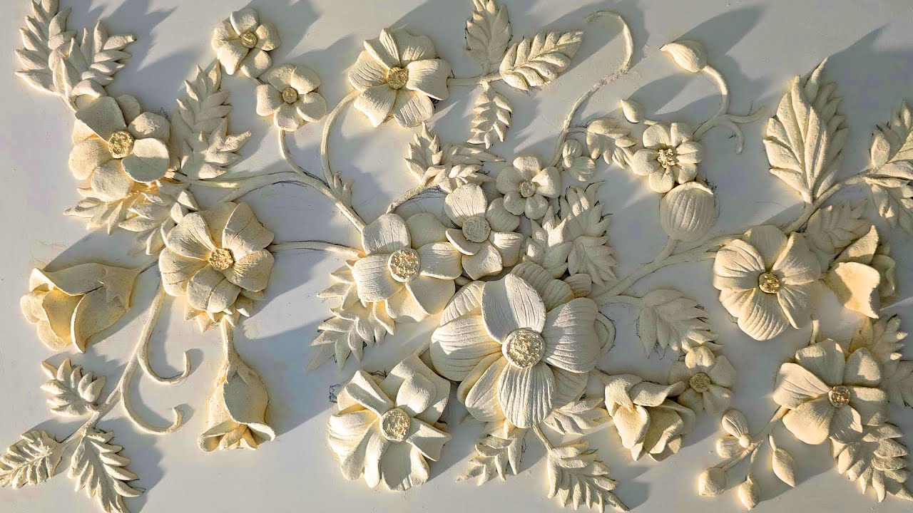 DIY bas relief art that fools everyone about the cost