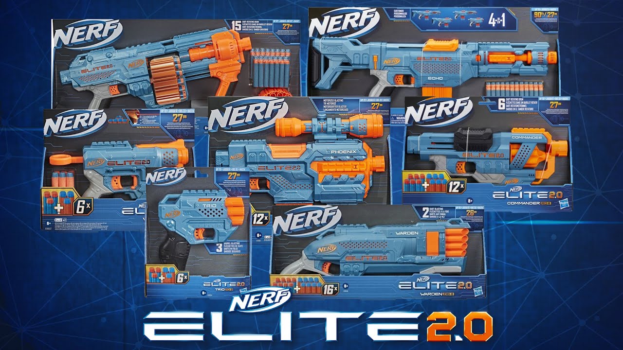 Nowa seria Nerf Elite 2.0 - Czy warto było czekać?