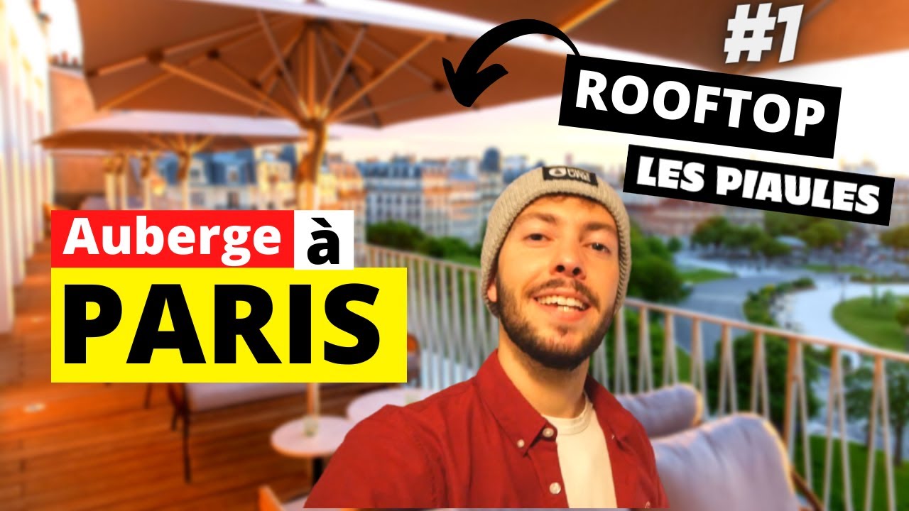 Une auberge avec ROOFTOP en plein PARIS ! | HOSTEL TOUR #1