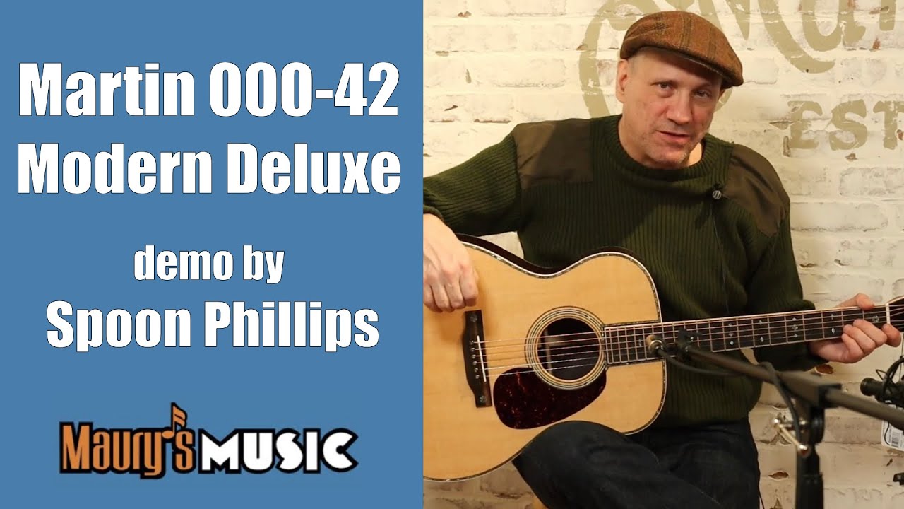 Martin 000-42 Modern Deluxe - демо от Spoon Phillips