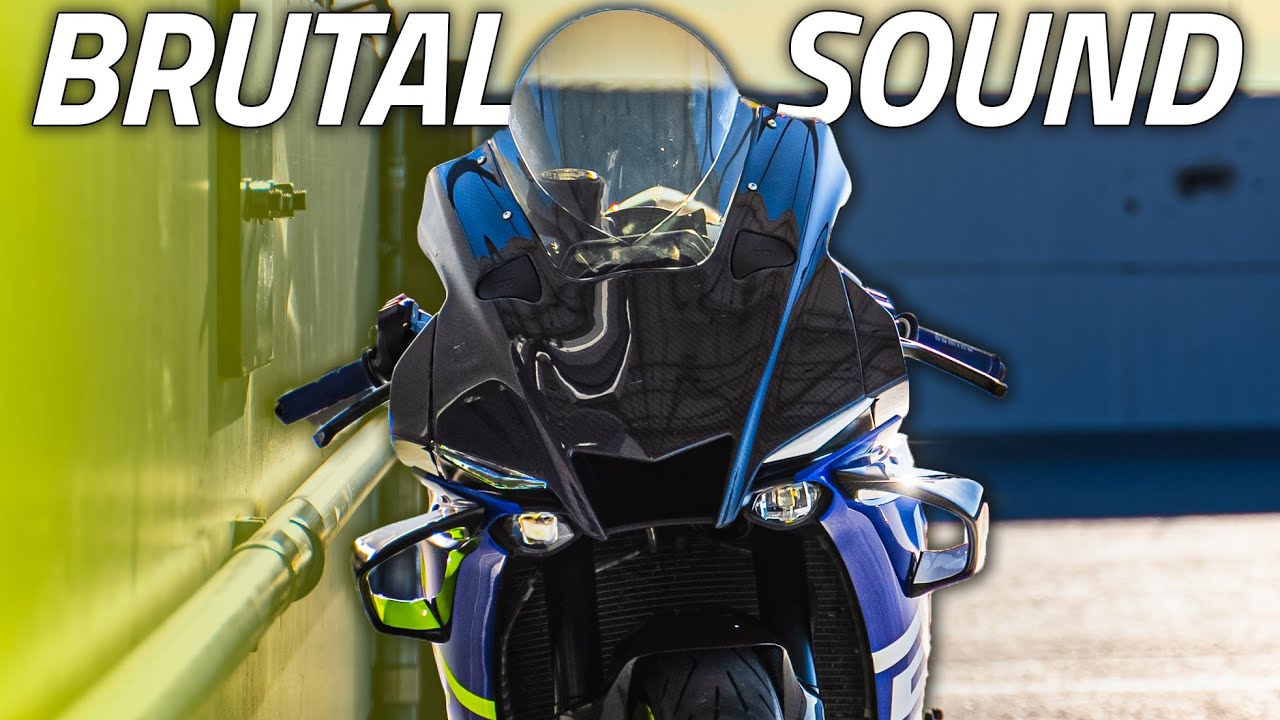 The Brutal Sound of Yamaha R1 -  WIDE OPEN!