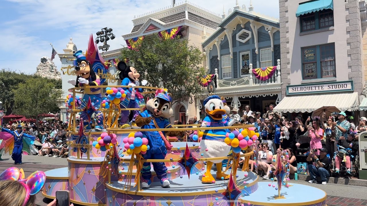 Disneyland’s 70th Birthday Cavalcade Parade 2025 4K
