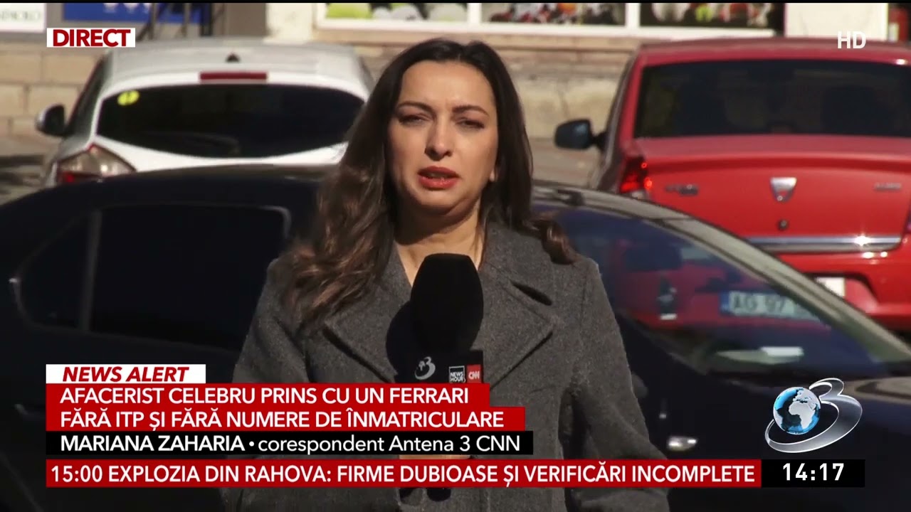 Afacerist celebru prins cu un Ferrari fără ITP și fără numere de &icirc;nmatriculare
