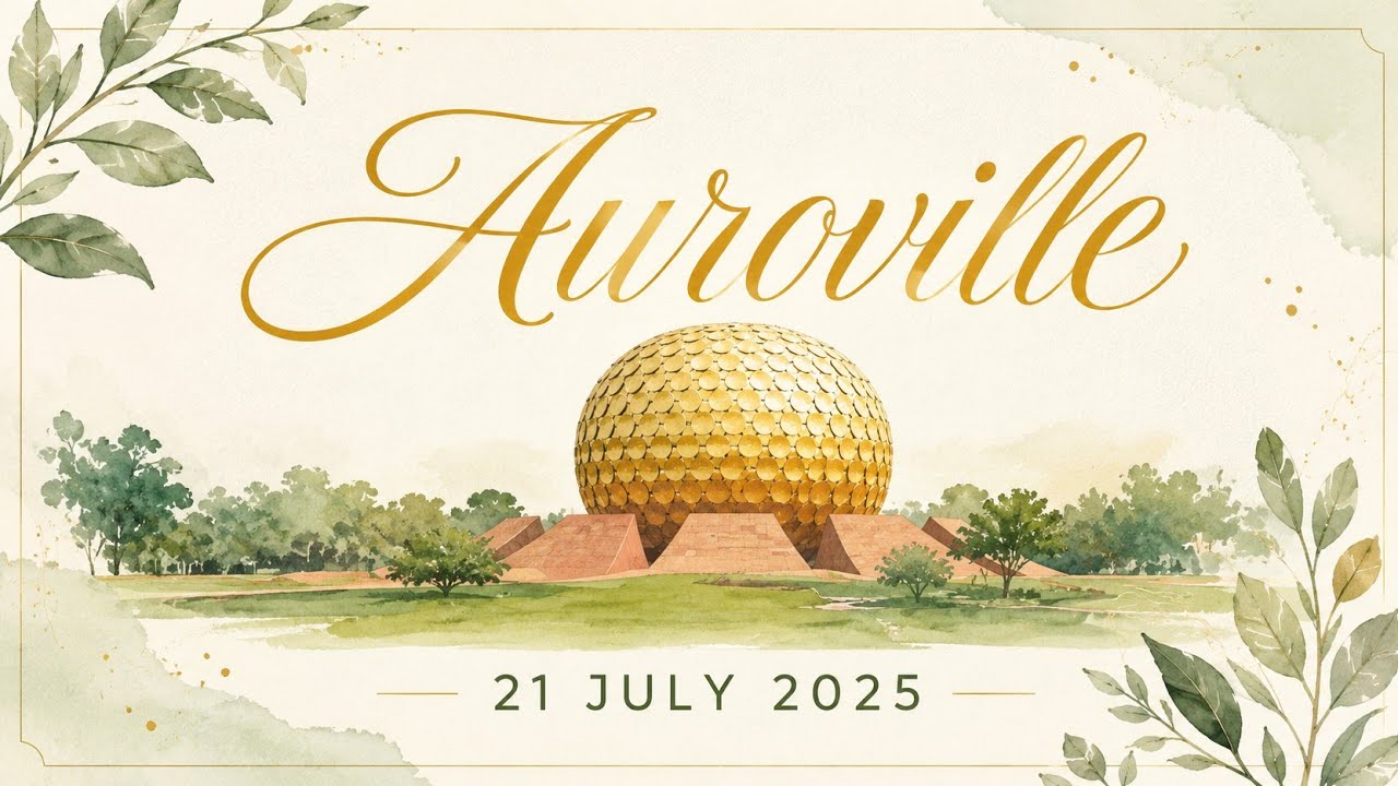 21 JULY 2025 | A Day in Auroville – Peaceful Life Moments
