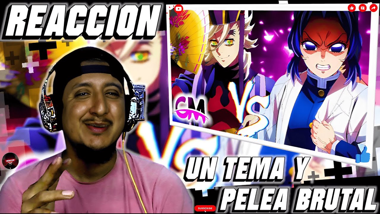 🔥REACCION🔥 - SHINOBU VS DOUMA [Kimetsu No Yaiba] | Catarsis Music😱🎶