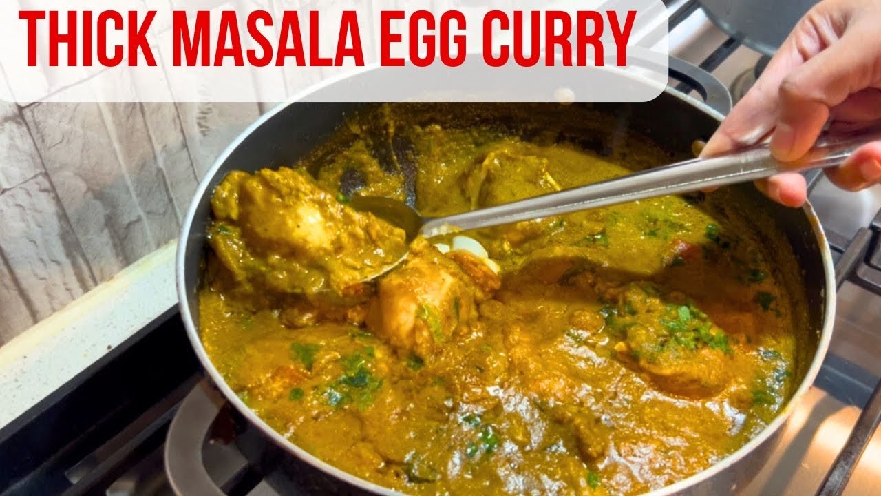 Very Delicious Authentic Egg Masala | Crack Eggs Straight Into Gravy!