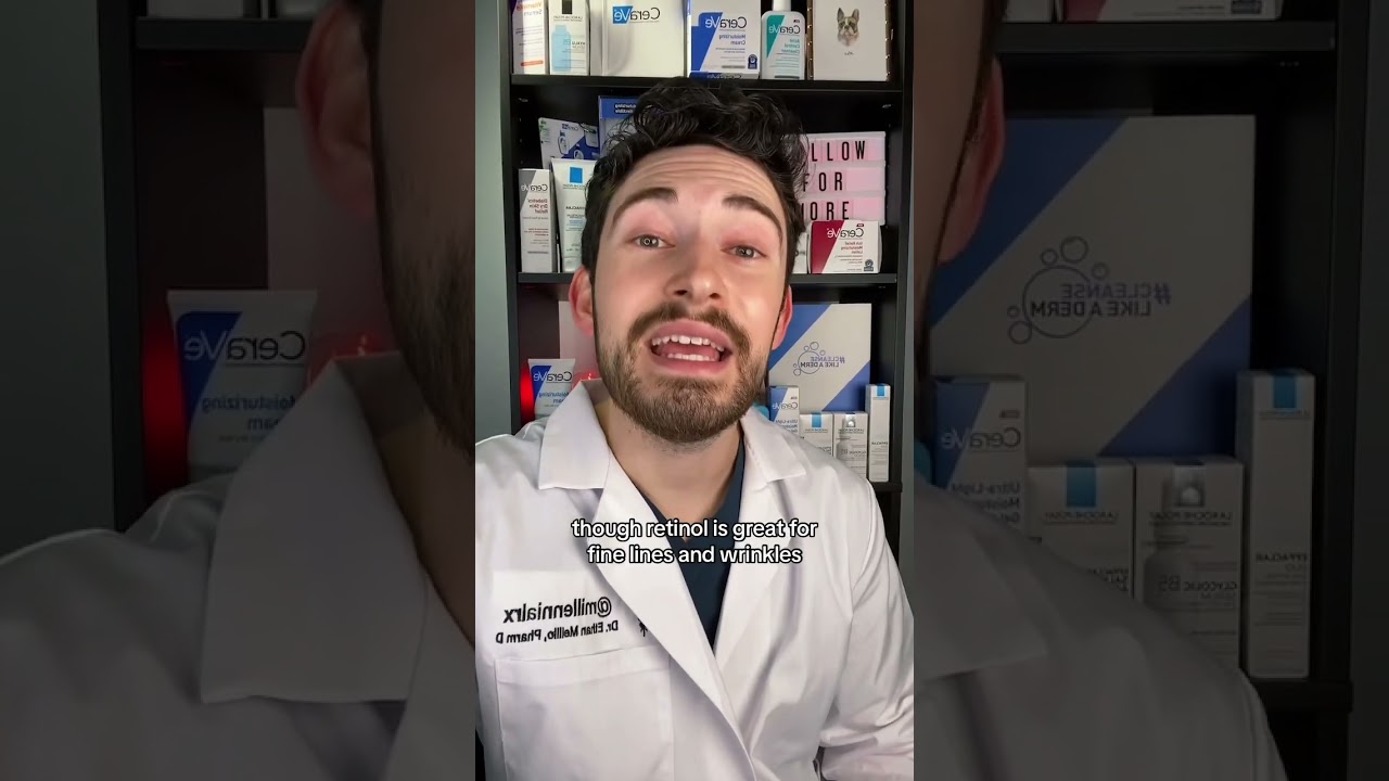Retinol for KIDS?!?! 😳 #pharmacist #skincare #drunkelephant #sephora #retinol #doctorreacts #shorts