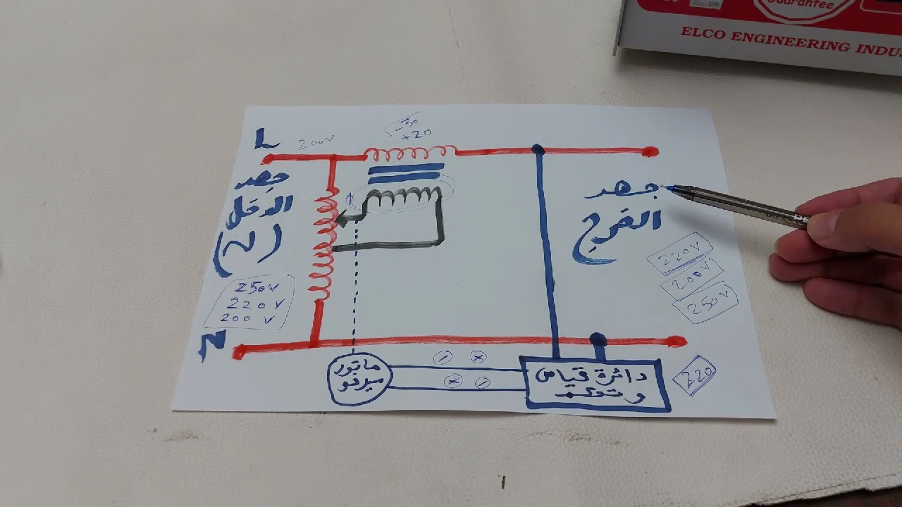 فكرة عمل استبليزر مثبت الجهد بكل بساطه